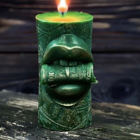 Money Talks Manifestation Candle - Picture 1 of 2